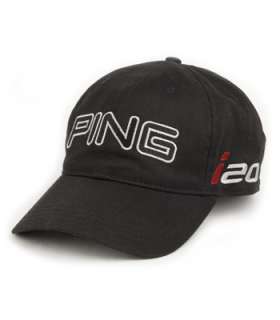 Ping i20 Tour Cap (Black, Relaxed, One Size, RARE) golf Hat NEW  