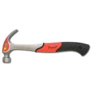   SS16CN 16 oz Solid Steel Curved Claw Hammer with Magnetic Nail Starter