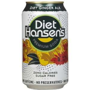 Diet Ginger Ale Soda, 12 oz, 6 ct, 4 pk  Grocery & Gourmet 