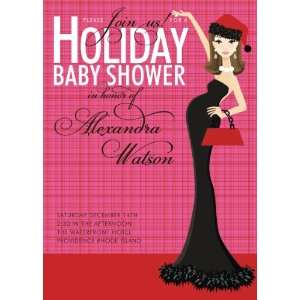  Holiday Baby Shower Invitations