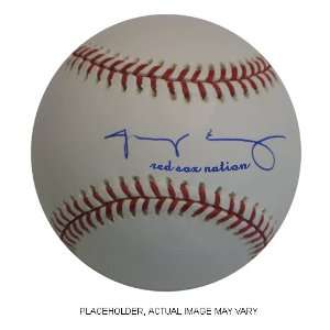   Inscribed  Red Sox Nation (MLB Authenticated)