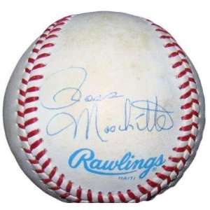  Ross Moschitto Autographed Baseball   Official AL JSA 