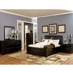  Emory Upholstered Storage Bed Bedroom Set (King) by Ashley 