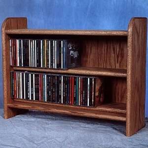  110 CD Storage Rack Finish Clear Furniture & Decor
