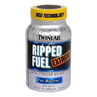  Twinlab, Ripped Fuel Mahuang Free Formula, 120 Capsules 