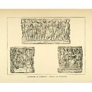   Hippolytus Mythology Greek   Original Engraving