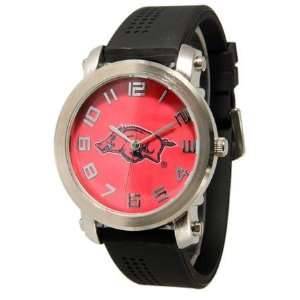 University of Arkansas Licensed Collegiate Razorbacks Mens Silicone 