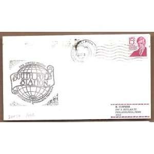 Postage Stamp US FDC Oliver Wendell Holmes South PolePhiladelphia 