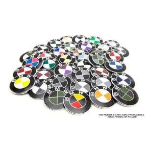  Bimmian ROUAA2763 Colored Roundel Emblems  7 Piece Kit For Any BMW 