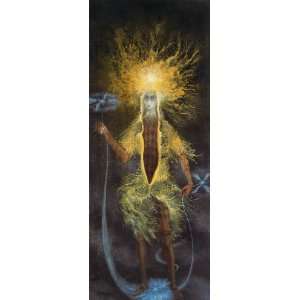   Oil Reproduction   Remedios Varo   24 x 60 inches   Astral character