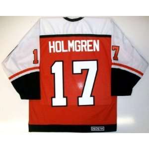  Paul Holmgren Philadelphia Flyers Ccm Jersey Orange Medium 