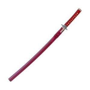  Samurai Sword w/Mini Tanto, Red Handle