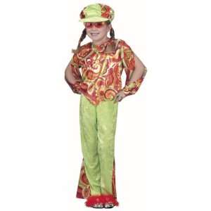  Childs Hippie Costume (SizeMedium 7 10) Toys & Games