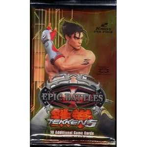  Epic Battles Card Game Tekken 5 Booster Pack Toys & Games
