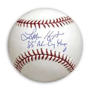  LaMarr Hoyt Autographed Baseball  Details 83 AL Cy 