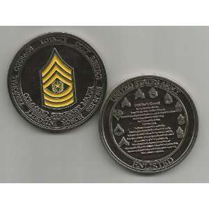  US Army Command Sergeant Major Challenge Coin Everything 