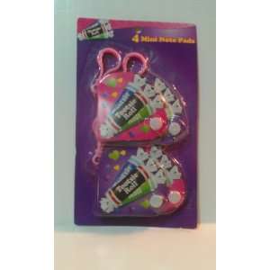  Tootsie Roll Party Supplies Mini Note Pads with Clip (4 pc 