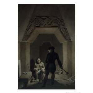  Encounter in the Underground Room Giclee Poster Print 