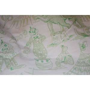 Boppy Pillow Cover Pale Green Vintage Retro Style Circus Amy Coe