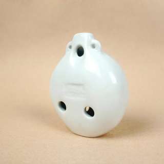 It handmade by the best craftsman people. This pottery ocarina is very 