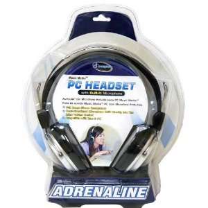  Sakar 79933NSP Adrenaline Music Media Headset Electronics