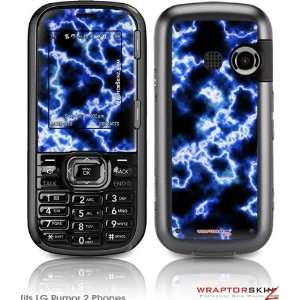  LG Rumor 2 Skin   Electrify Blue by WraptorSkinz 