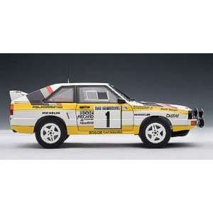   /Bjorn Cederberg #1 Audi Sport Quattro 1985 Rally Toys & Games