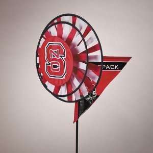  NCSU Wolfpack Yard Decoration  Windmill Spinner Sports 