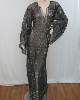   Egyptian HandMade Tulle bi telli Assuit Dress Belly Dance Costume SALE
