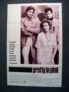   BIG 80S 1SH MOVIE POSTERS PRETTY IN PINK SAY ANYTHING RINGWALD CUSACK