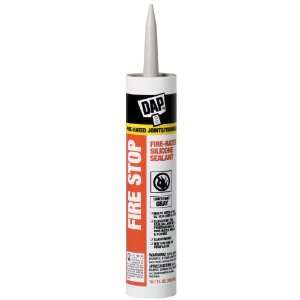 12 Pack Dap 18806 FIRE STOP Fire Rated Silicone Sealant   Limestone 