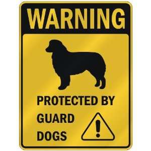 WARNING  AUSTRALIAN SHEPHERD PROTECTED BY GUARD DOGS  PARKING SIGN 