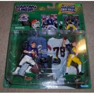   NFL Classic Doubles QB Club Starting Lineup Figure Toys & Games