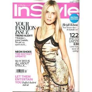  InStyle Magazine (UK) (UK Edition, March 2012) Various 