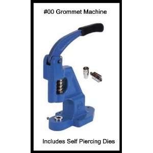 step 1 Hand Press Metal Grommet Machine Tool with Self Piercing 