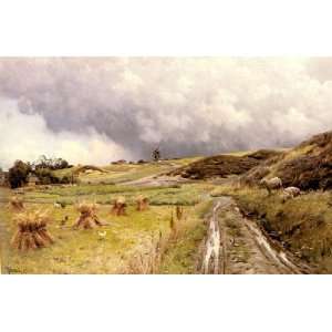   name A Pastoral Landscape after a Storm, by Monsted Peder Mork