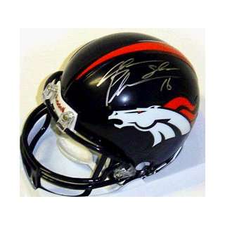 Jake Snake Plummer Denver Broncos Mini Helmet  Sports 
