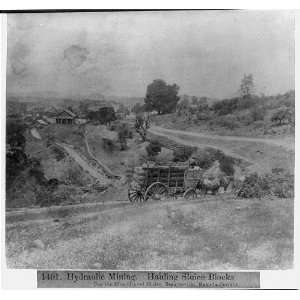   the Blue Gravel Claim, Smartsville, Nevada County 1866