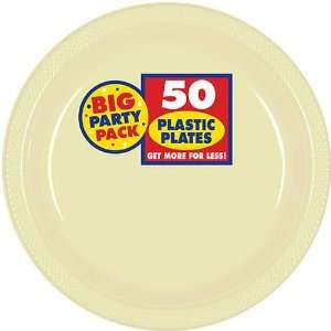  Vanilla Creme 10 1/4” Plastic Plate Toys & Games