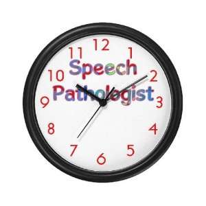  Speech Pathologist Autism Wall Clock by 