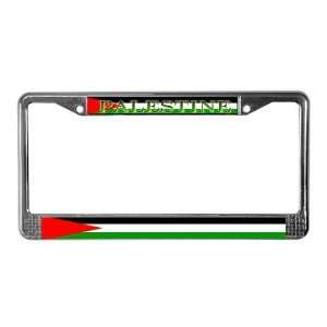 Palestine Palestinian Flag Islam License Plate Frame by  