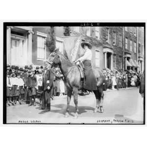  Photo (M) Madge Udall, Suffrage parade, 5/3/13