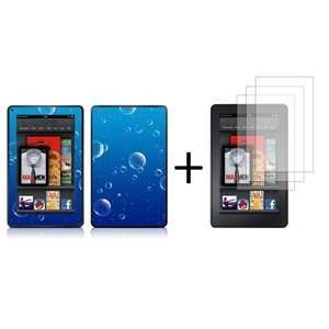 Bluecell 098 Water Bubble pattern Skin Decal + 3 Pcs LCD 