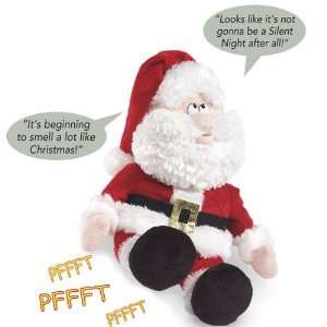   Chantilly Lane Rip Von Kringle   Singing Farting Santa Toys & Games