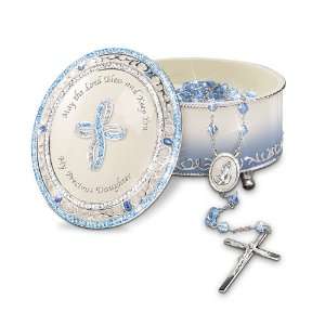  Blessed Daughter Musical Rosary Box With Rosary Christian 