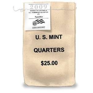   Uncirculated Coin Bag Quarters US Mint (QVO) From Philadhelphia Mint