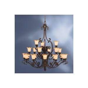  Kichler 59 1/2 Wide with 78 Body Height Chandelier Carre 