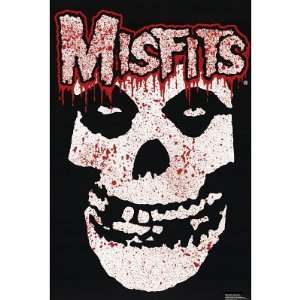  Misfits (Skull, Splatter) Music Poster Print