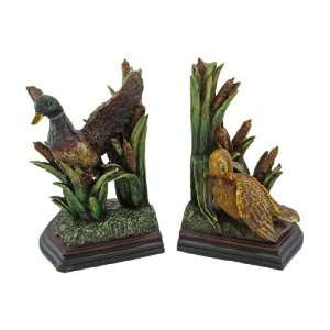  Beautiful Mallard Duck Bookends Nature Decor