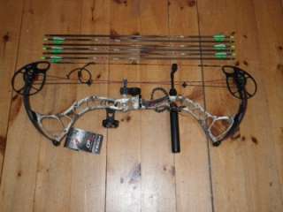   Insanity CPX Compound Bow Package RH 70# with V3 Vforce ICE Arrows